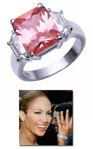 Pink Diva Engagement Ring
