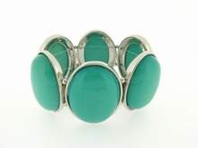 Armband groen 029564 | Armband natuursteen turquoise/groen 